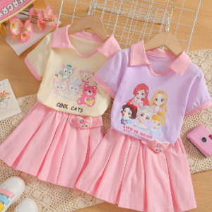 Disney Princess Skirt Dress Set (Any Color)